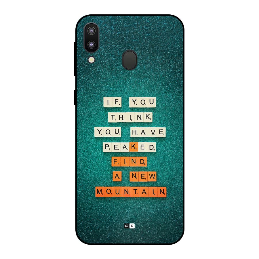 New Mountain Metal Back Case for Galaxy M20
