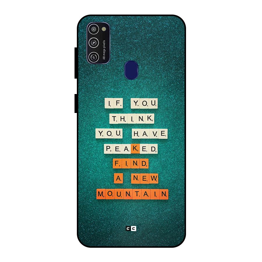 New Mountain Metal Back Case for Galaxy M30s