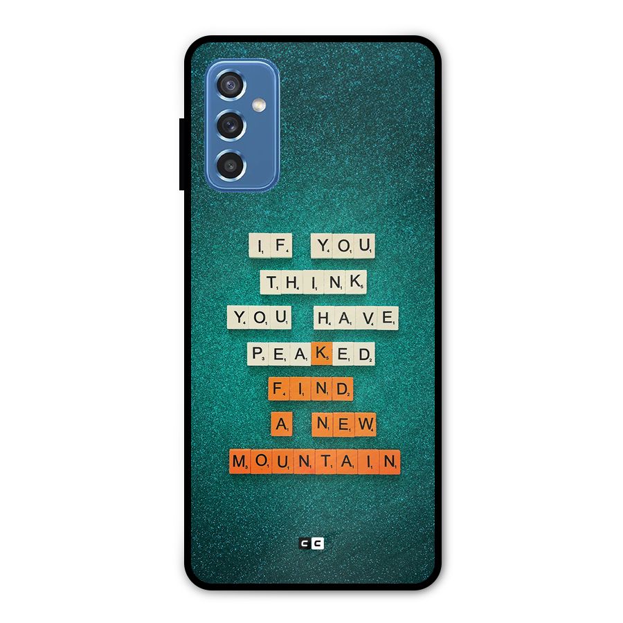 New Mountain Metal Back Case for Galaxy M52 5G