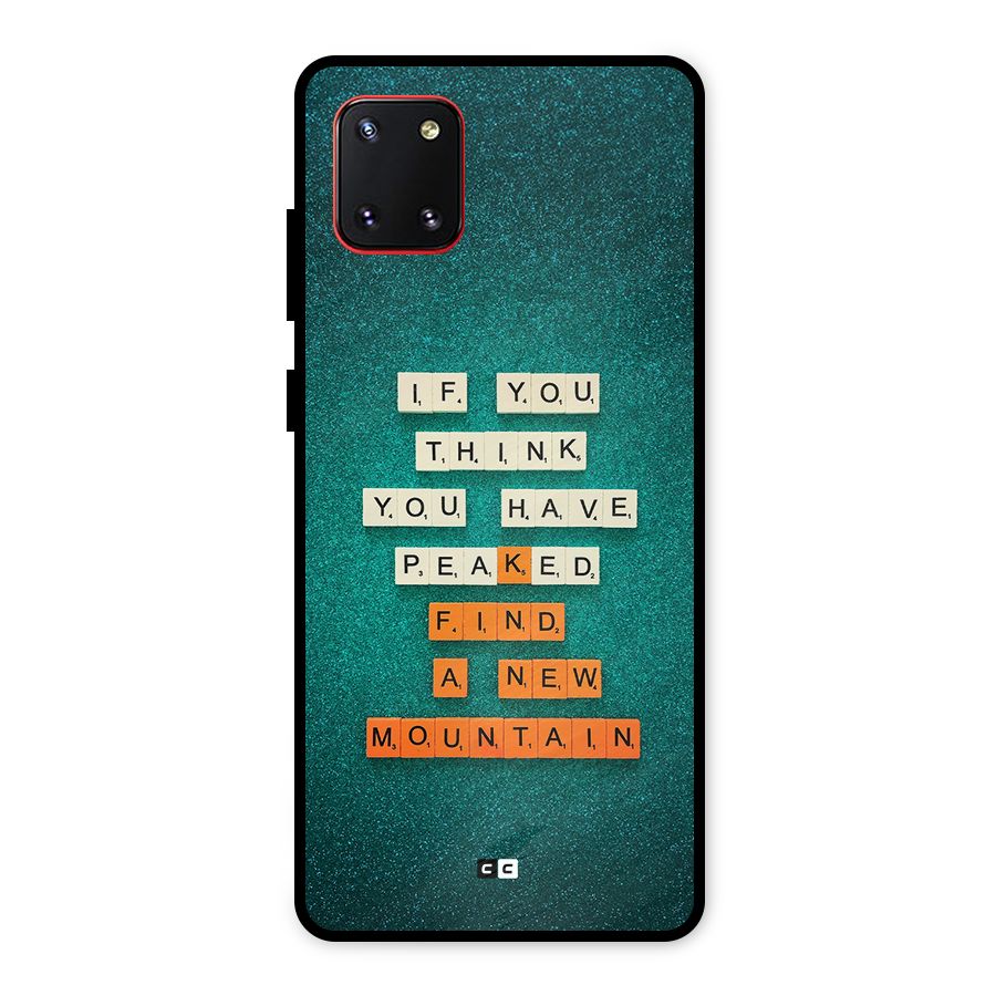New Mountain Metal Back Case for Galaxy Note 10 Lite