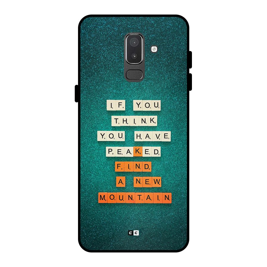 New Mountain Metal Back Case for Galaxy On8 (2018)