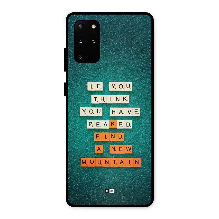 New Mountain Metal Back Case for Galaxy S20 Plus