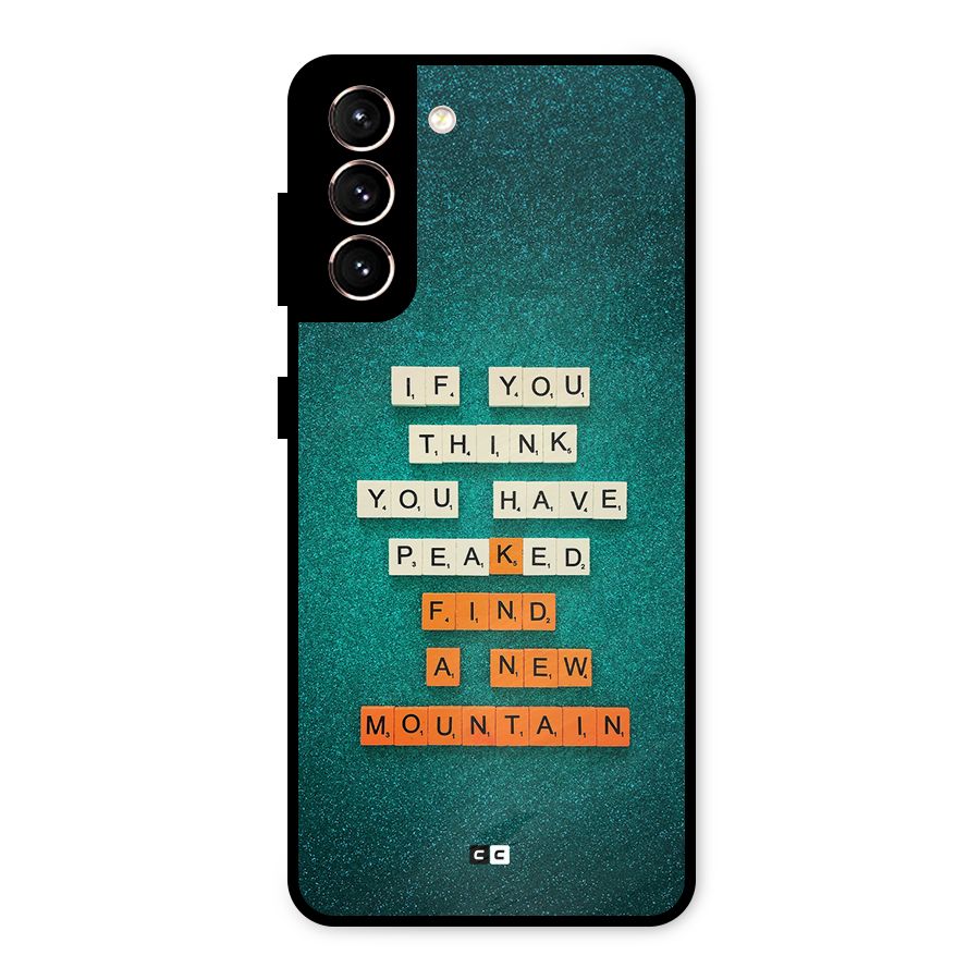 New Mountain Metal Back Case for Galaxy S21 5G