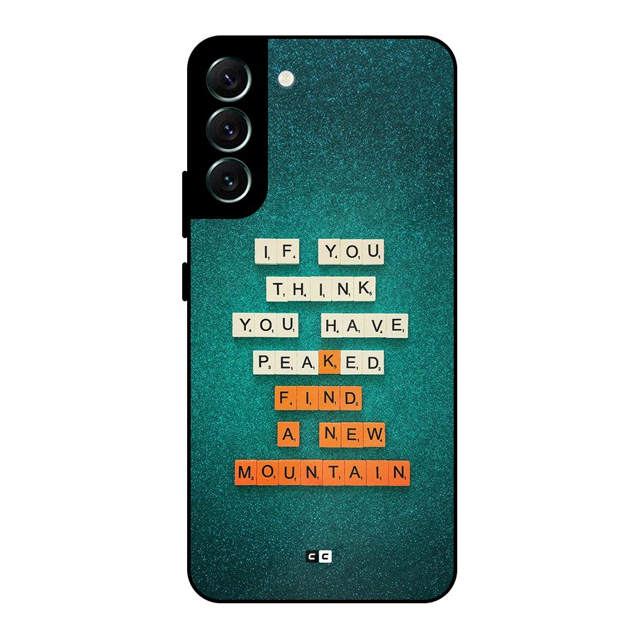 New Mountain Metal Back Case for Galaxy S22 Plus 5G