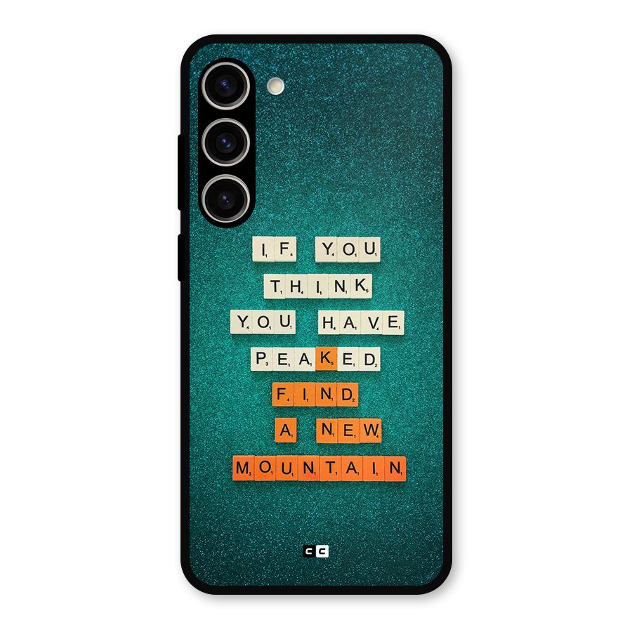 New Mountain Metal Back Case for Galaxy S23 Plus