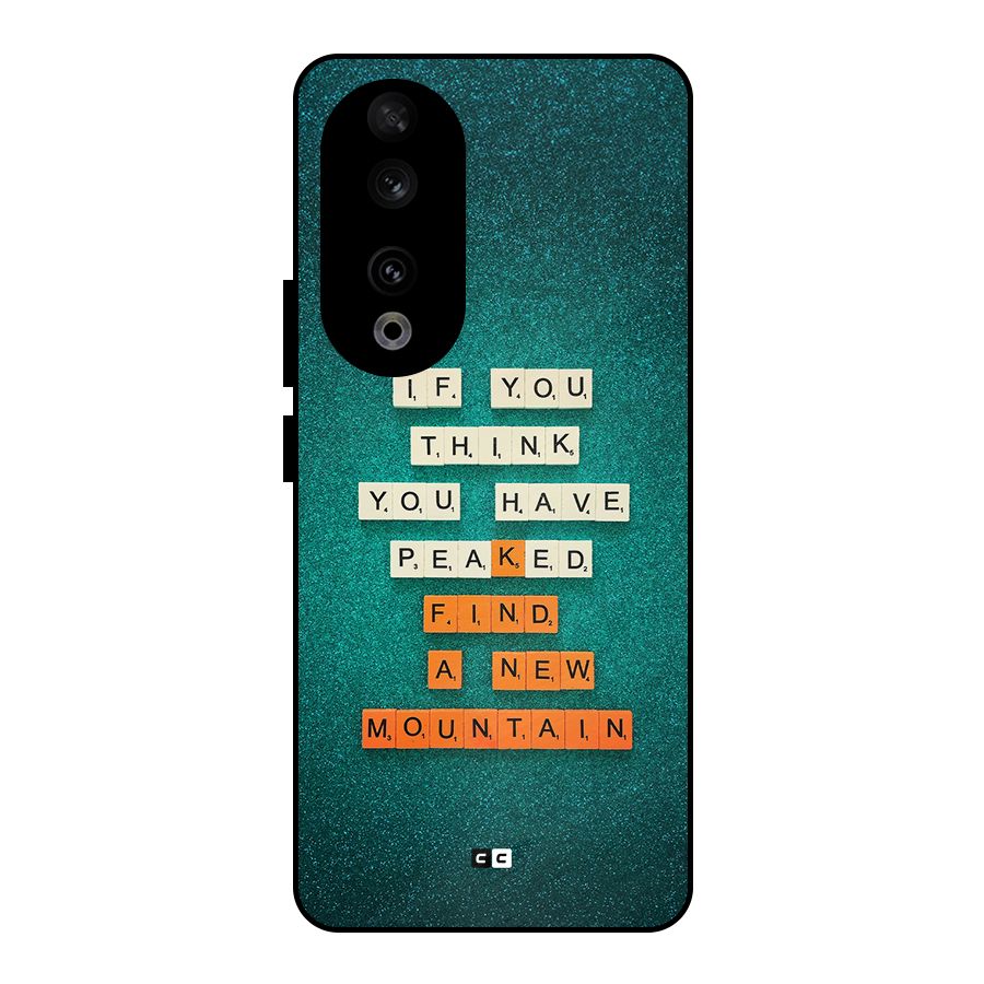 New Mountain Metal Back Case for Honor 90