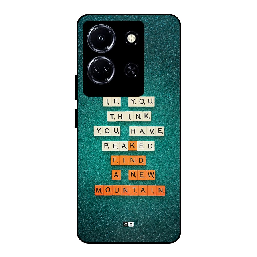 New Mountain Metal Back Case for Infinix Note 30 5G