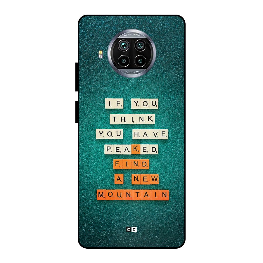 New Mountain Metal Back Case for Mi 10i