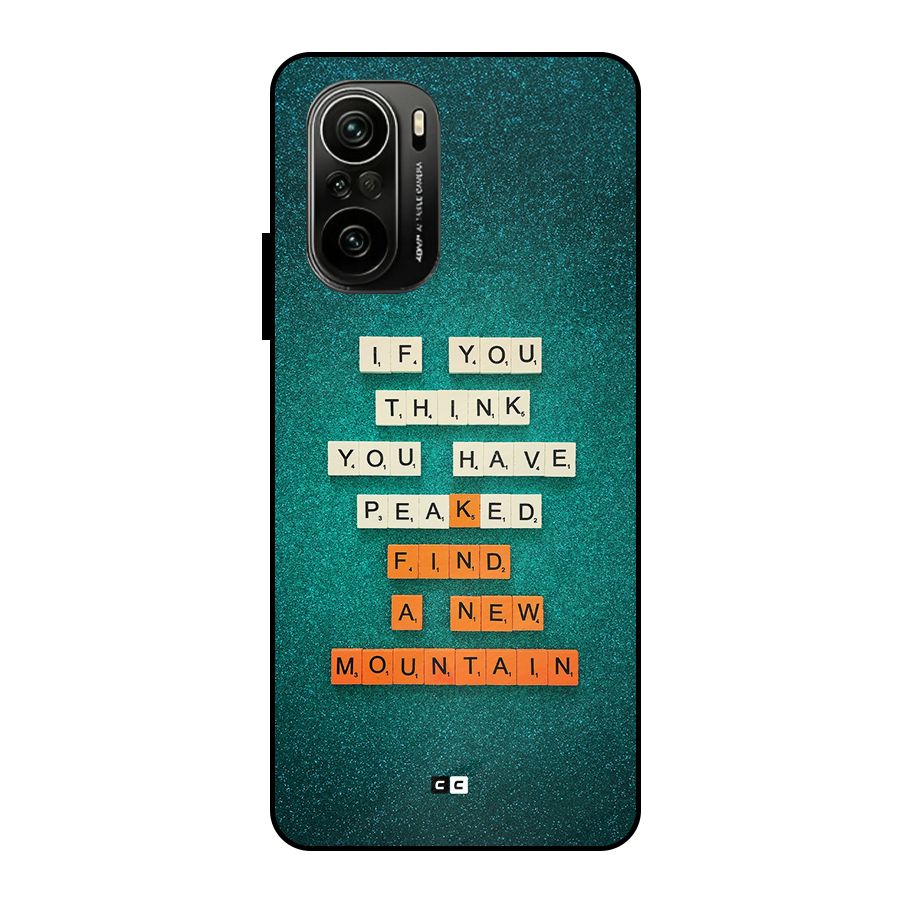 New Mountain Metal Back Case for Mi 11X Pro