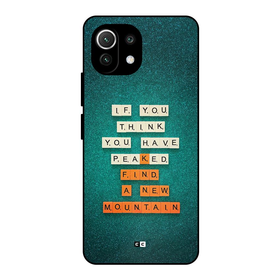 New Mountain Metal Back Case for Mi 11 Lite NE 5G