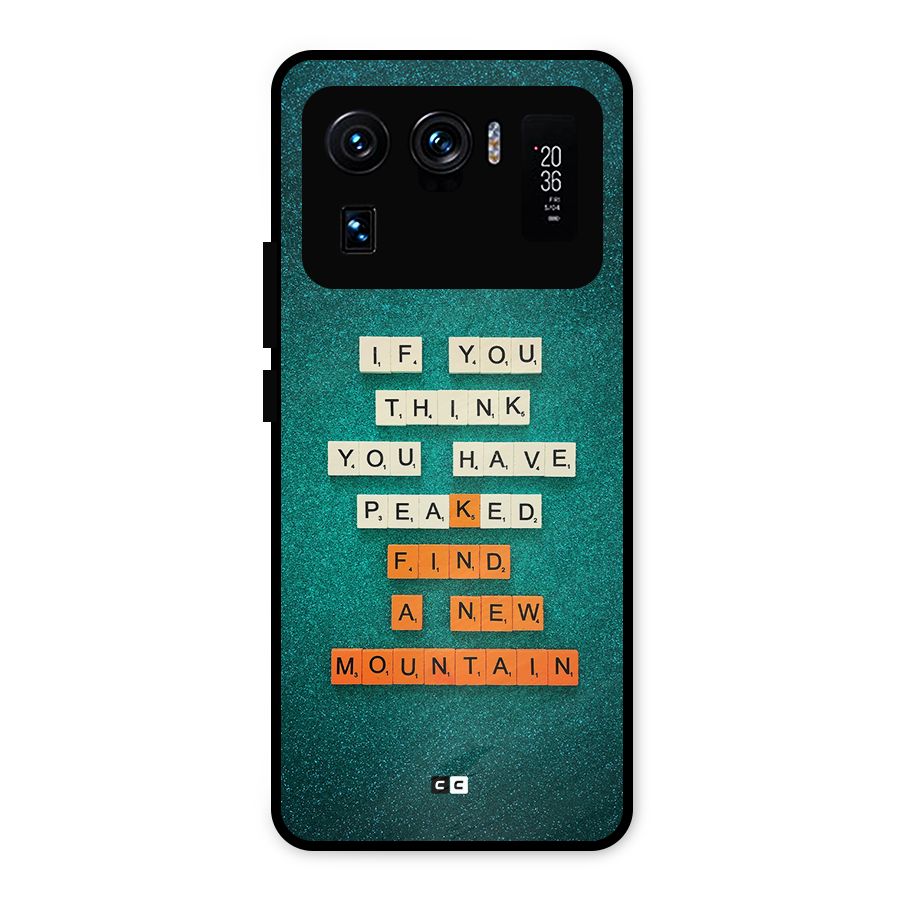 New Mountain Metal Back Case for Mi 11 Ultra