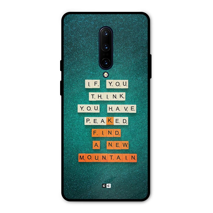 New Mountain Metal Back Case for OnePlus 7 Pro