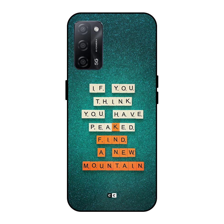 New Mountain Metal Back Case for Oppo A53s 5G