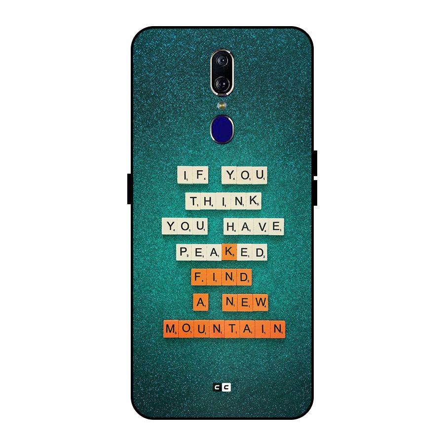 New Mountain Metal Back Case for Oppo F11
