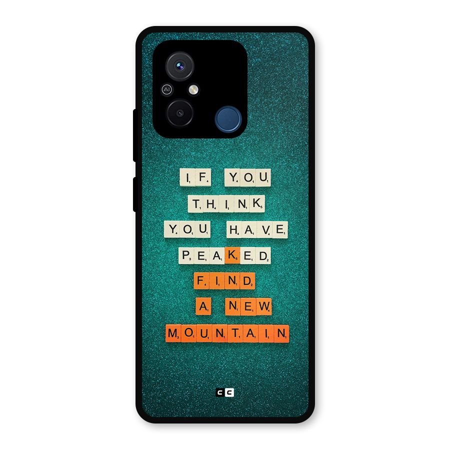 New Mountain Metal Back Case for Poco C55