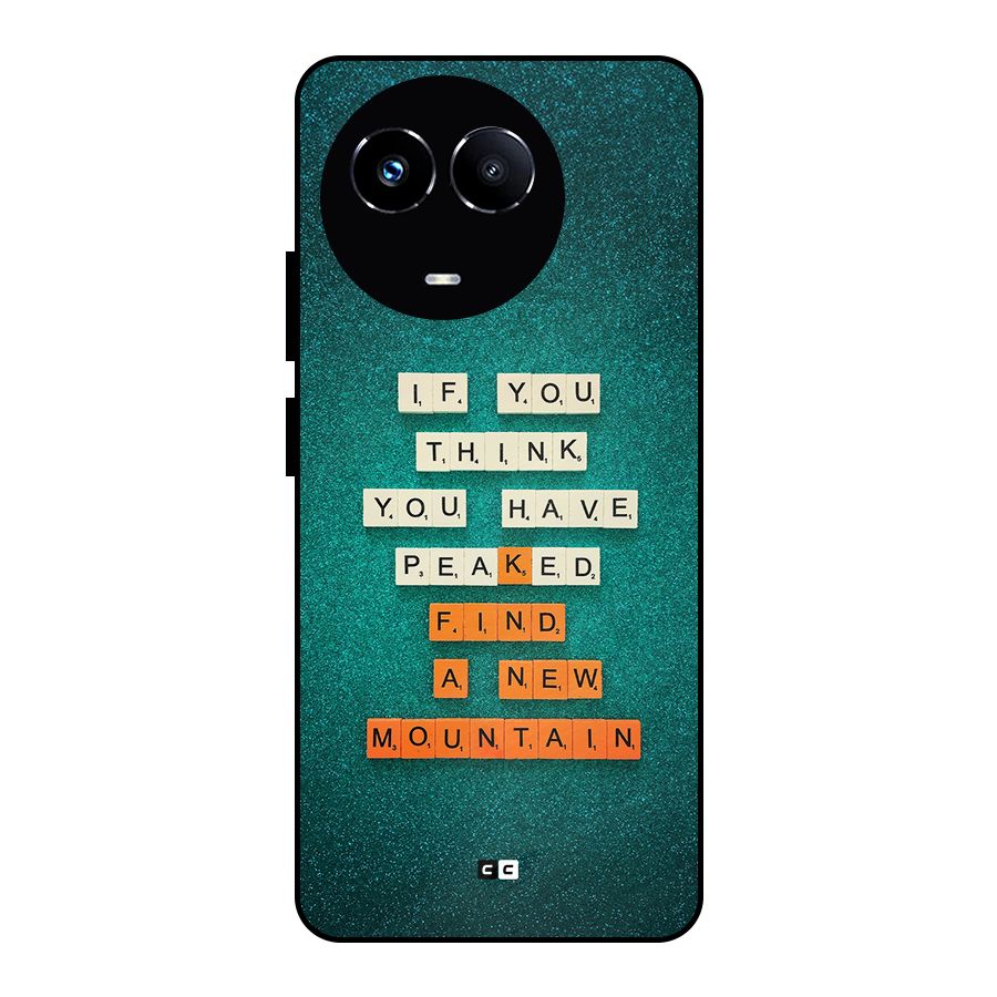 New Mountain Metal Back Case for Realme 11X