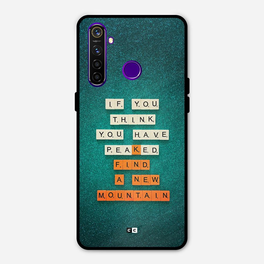 New Mountain Metal Back Case for Realme 5 Pro