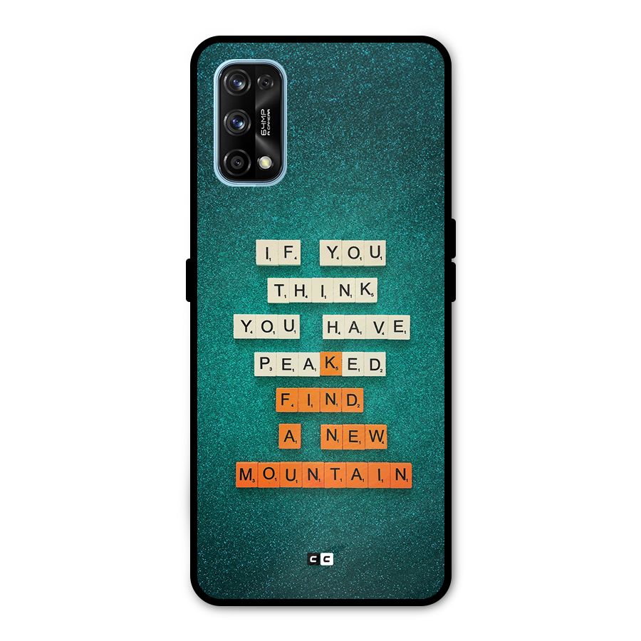 New Mountain Metal Back Case for Realme 7 Pro