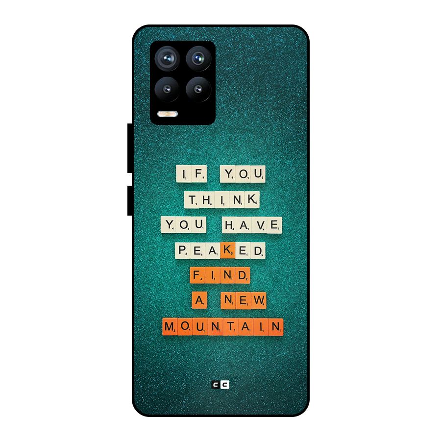 New Mountain Metal Back Case for Realme 8 Pro