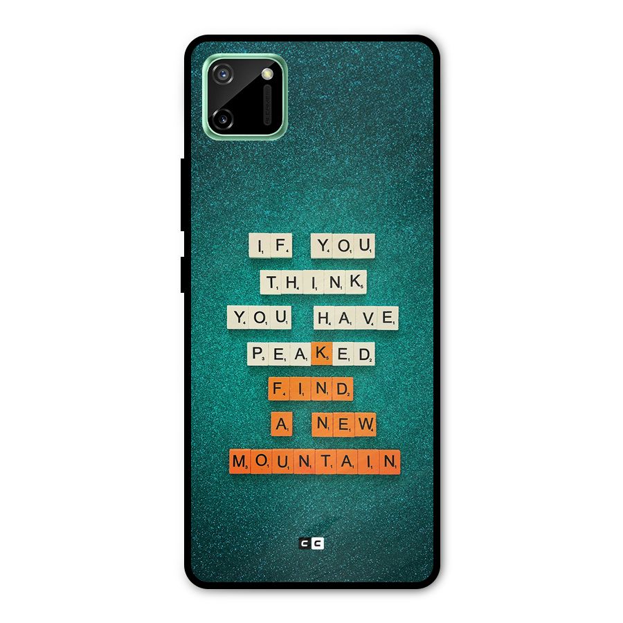 New Mountain Metal Back Case for Realme C11