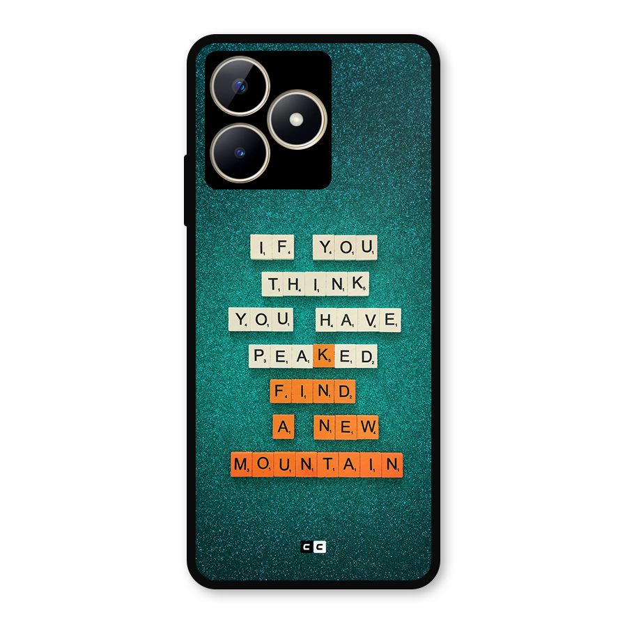 New Mountain Metal Back Case for Realme C53