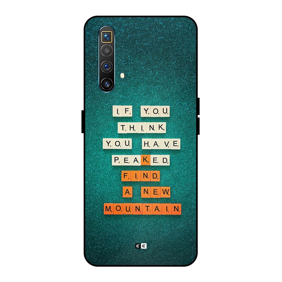 New Mountain Metal Back Case for Realme X3