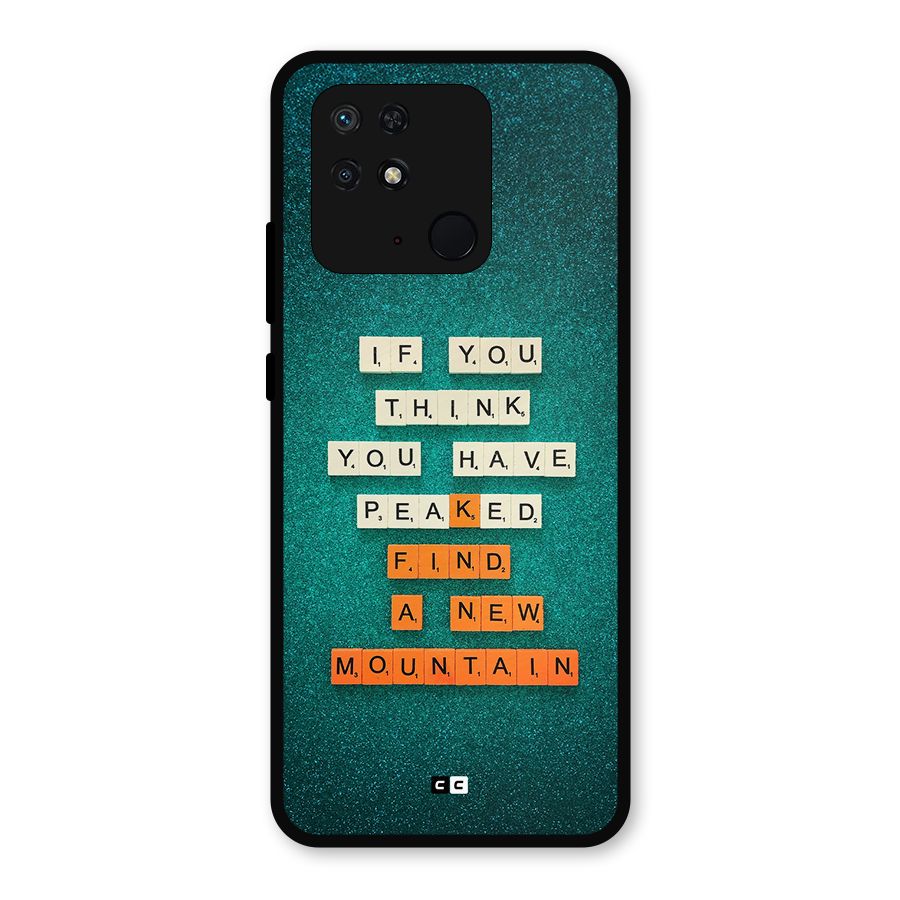New Mountain Metal Back Case for Redmi 10