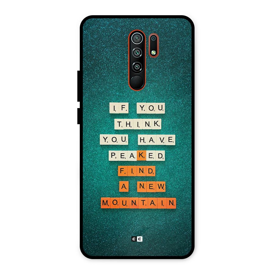 New Mountain Metal Back Case for Redmi 9 Prime