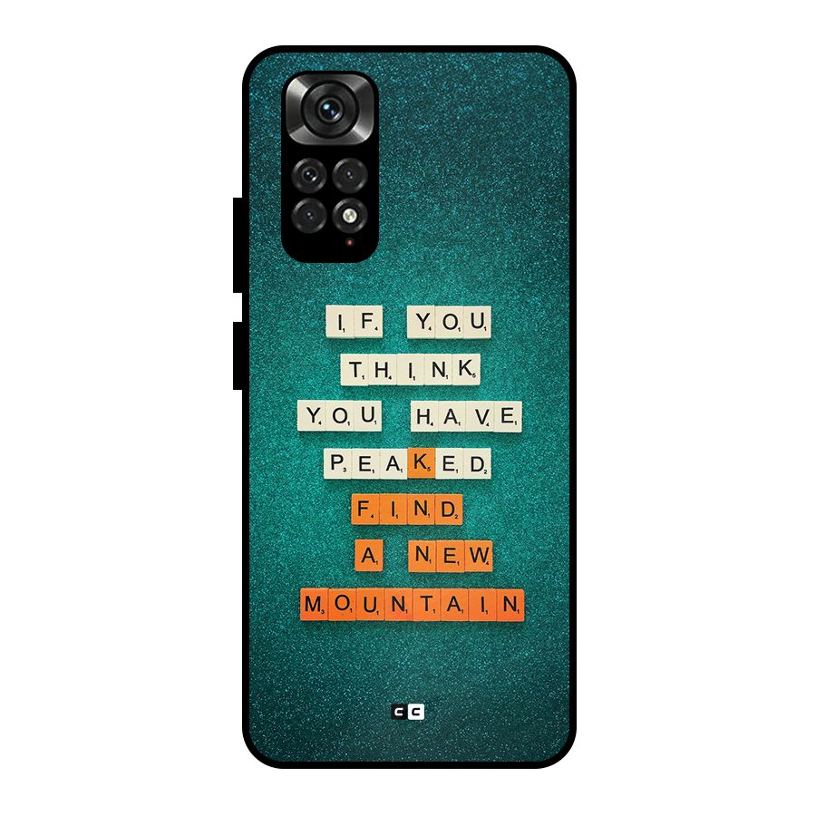 New Mountain Metal Back Case for Redmi Note 11 Pro Plus 5G