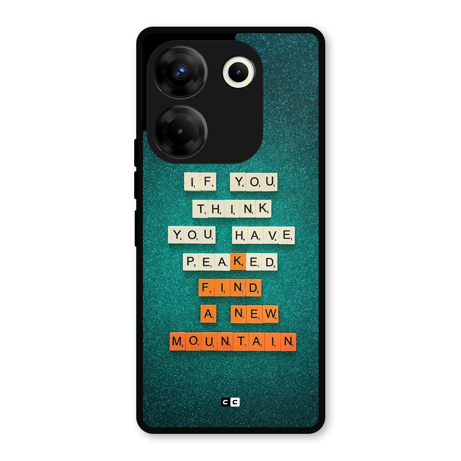 New Mountain Metal Back Case for Tecno Camon 20 Pro