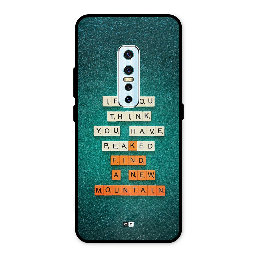 New Mountain Metal Back Case for Vivo V17 Pro