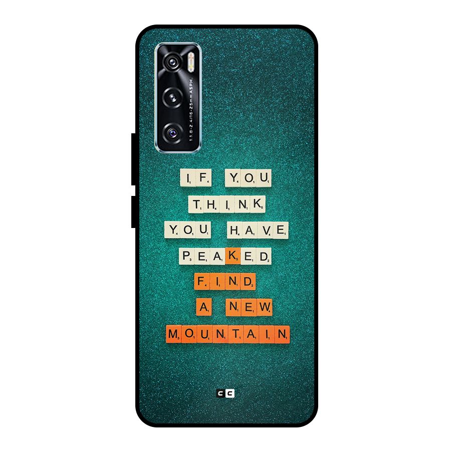 New Mountain Metal Back Case for Vivo V20 SE