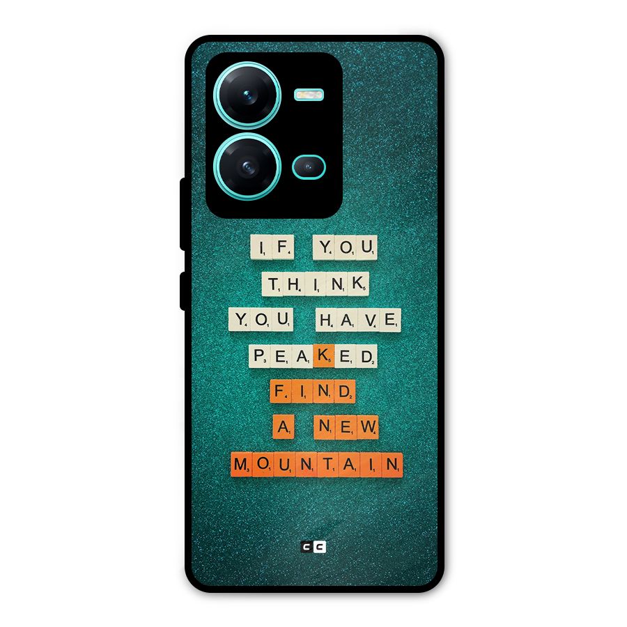 New Mountain Metal Back Case for Vivo V25
