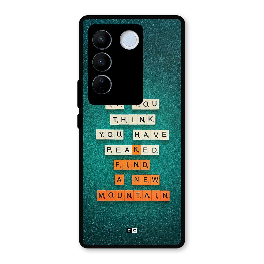 New Mountain Metal Back Case for Vivo V27