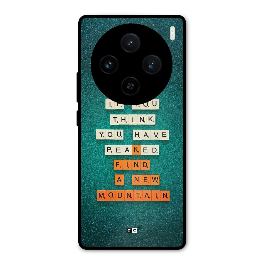 New Mountain Metal Back Case for Vivo X100