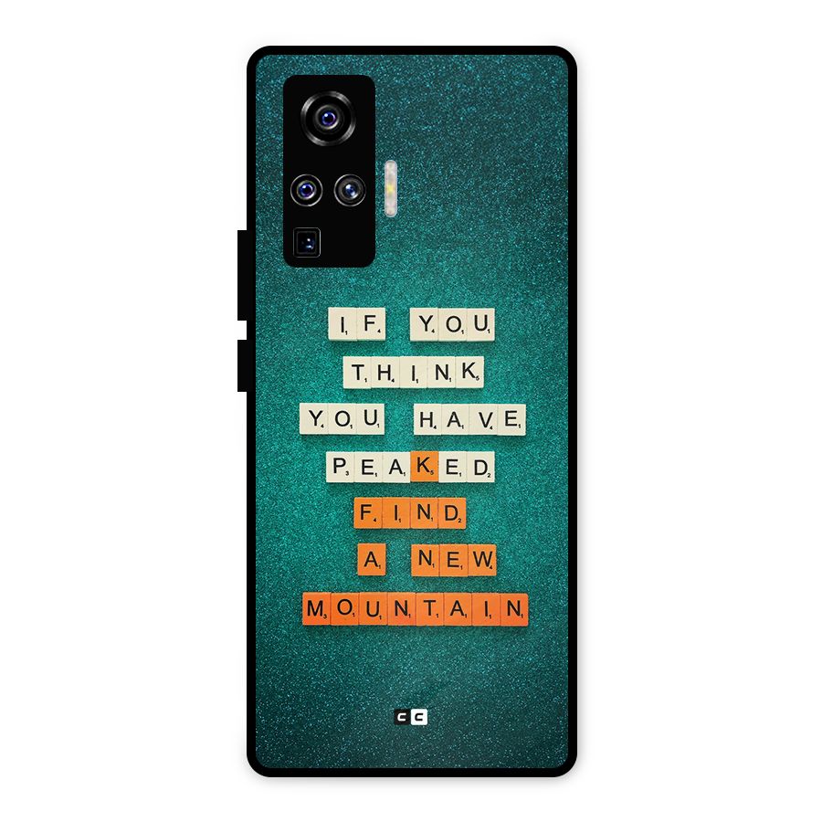 New Mountain Metal Back Case for Vivo X50 Pro