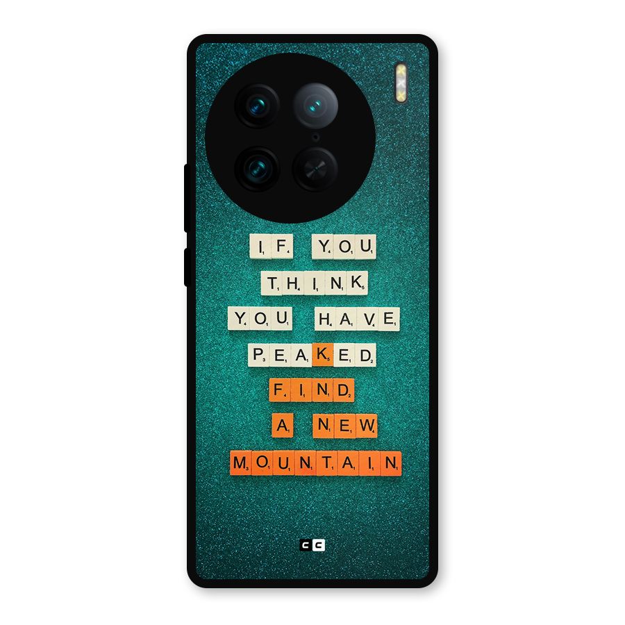 New Mountain Metal Back Case for Vivo X90 Pro