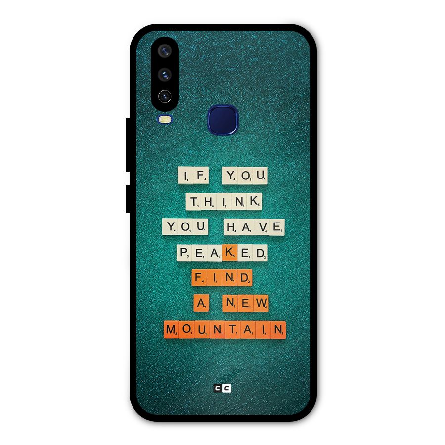 New Mountain Metal Back Case for Vivo Y12