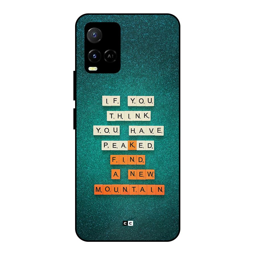New Mountain Metal Back Case for Vivo Y21