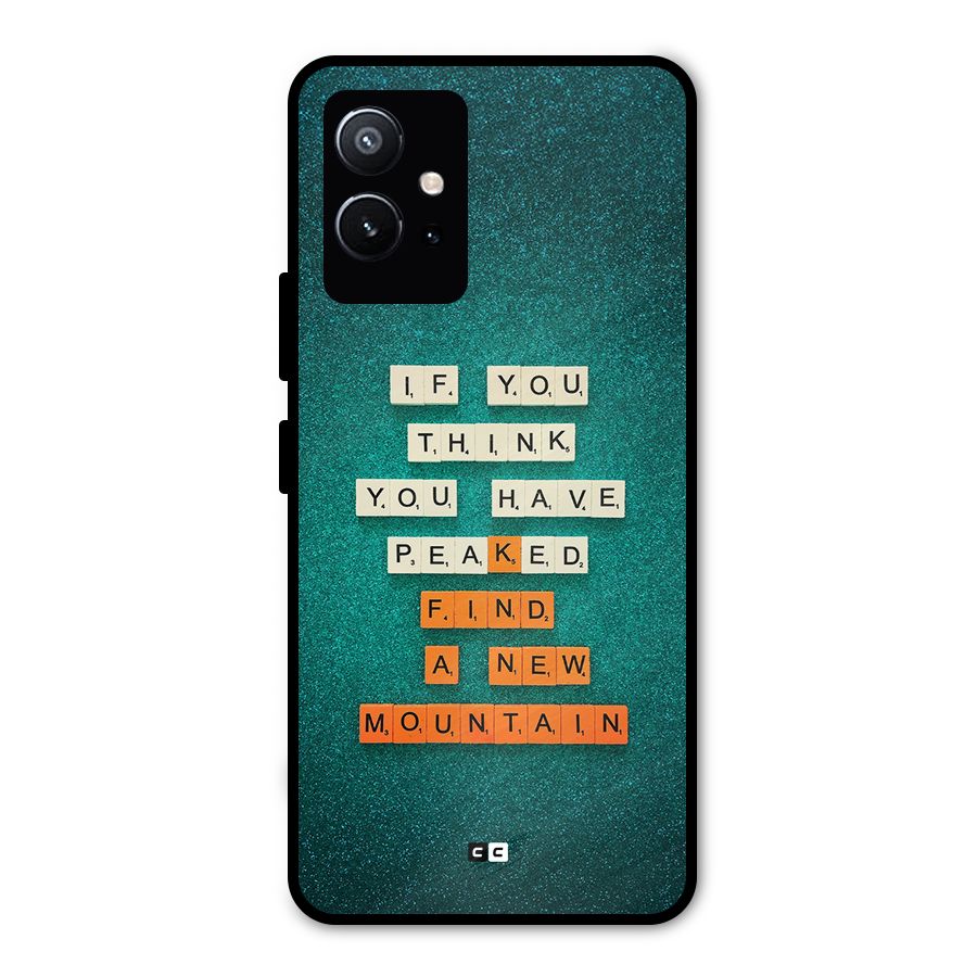 New Mountain Metal Back Case for Vivo Y75 5G