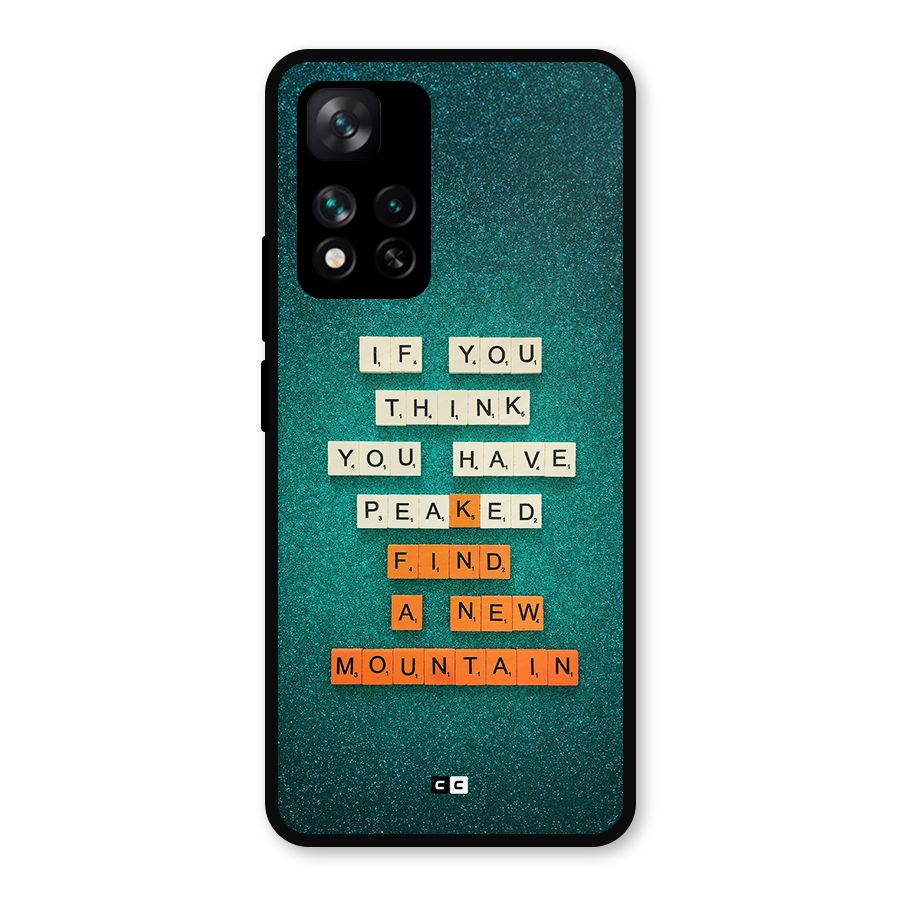 New Mountain Metal Back Case for Xiaomi 11i Hypercharge 5G