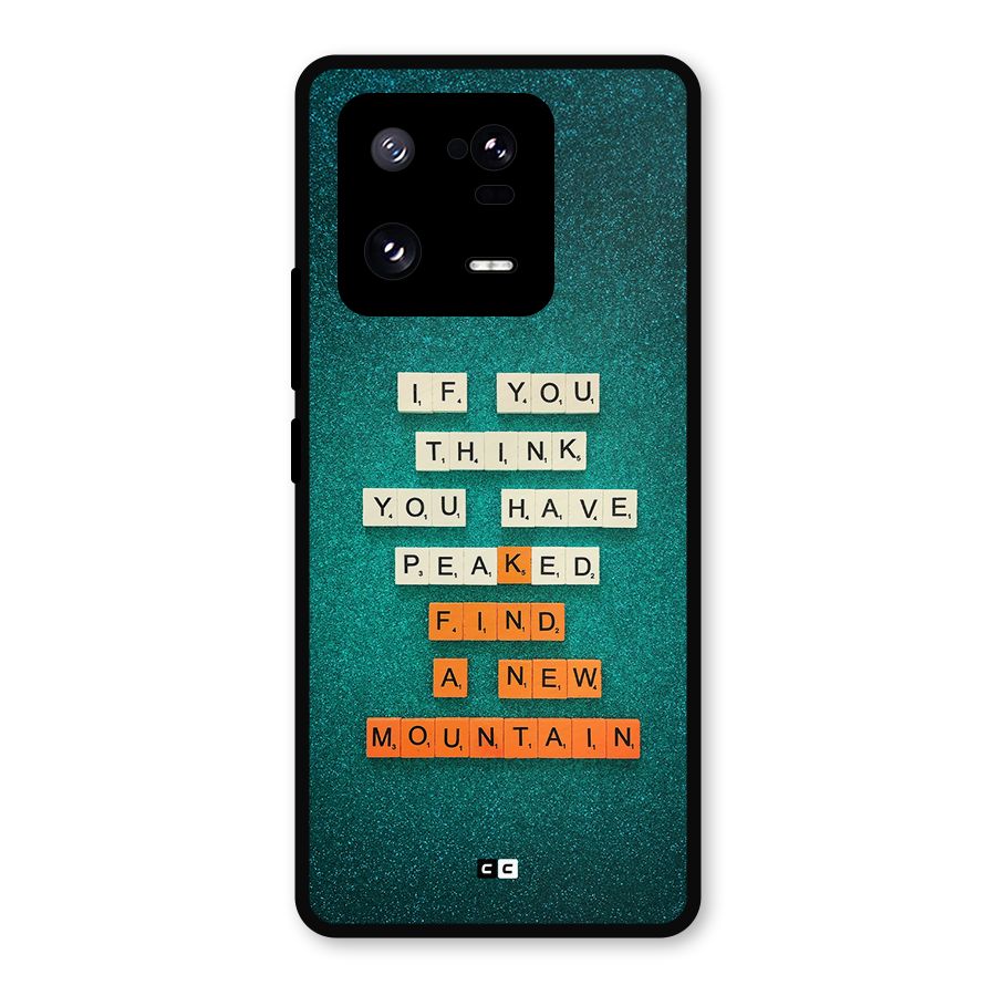 New Mountain Metal Back Case for Xiaomi 13 Pro