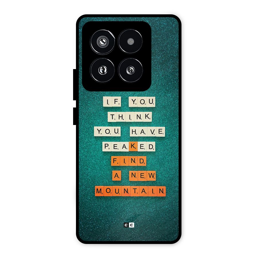 New Mountain Metal Back Case for Xiaomi 14 Pro