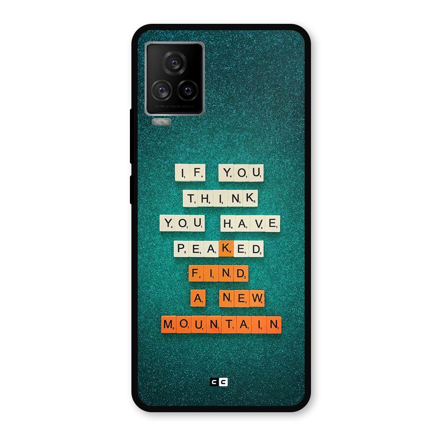 New Mountain Metal Back Case for iQOO 7 Legend 5G