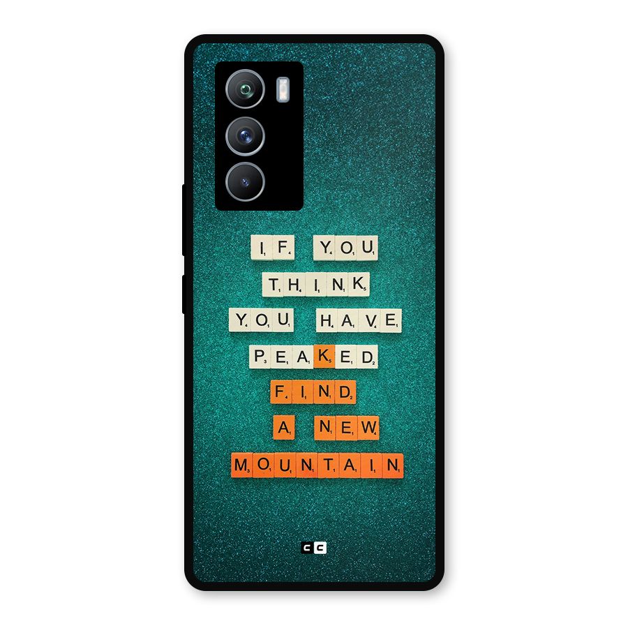 New Mountain Metal Back Case for iQOO 9 SE