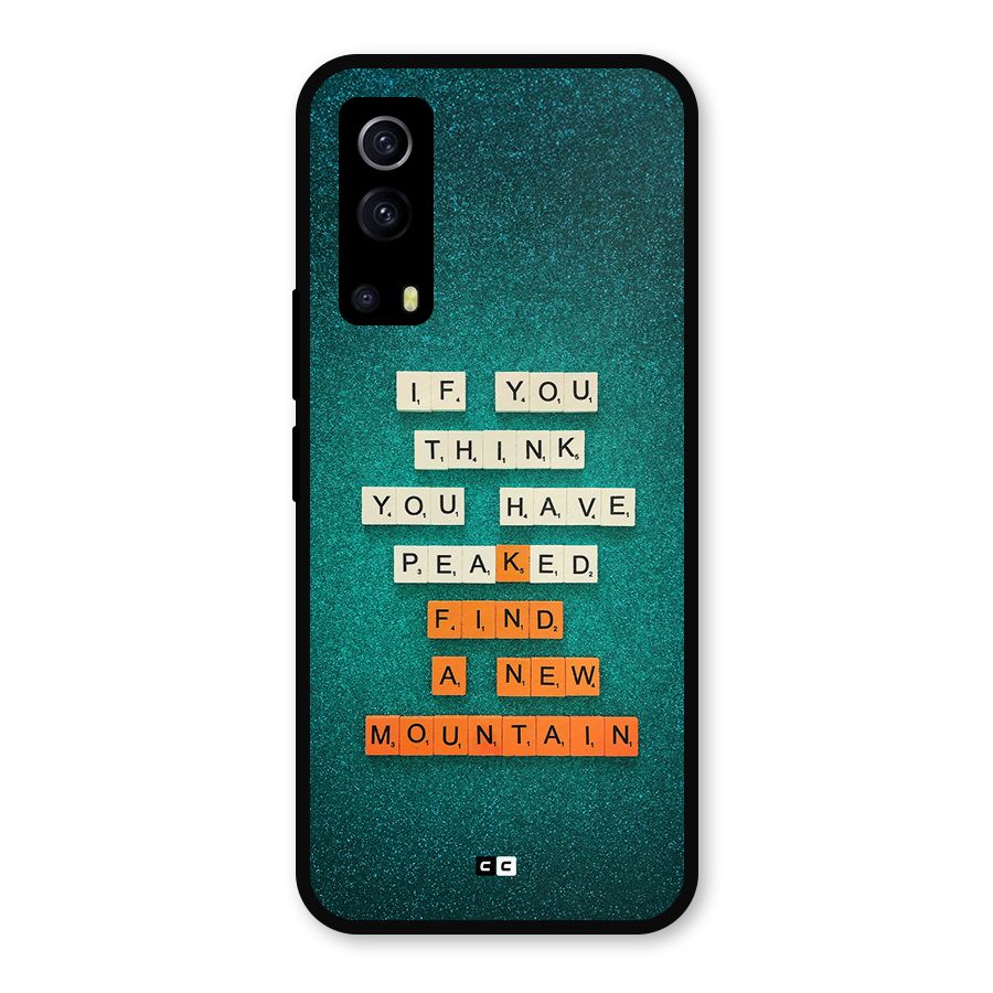 New Mountain Metal Back Case for iQOO Z3