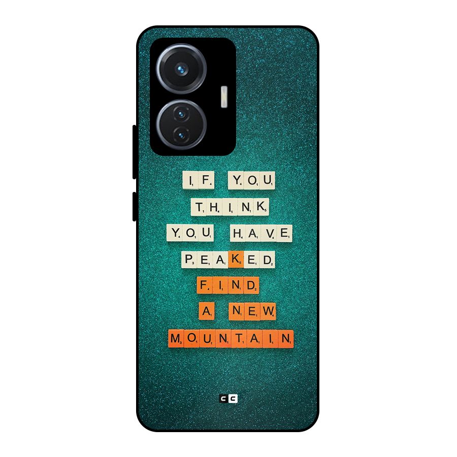 New Mountain Metal Back Case for iQOO Z6 44W