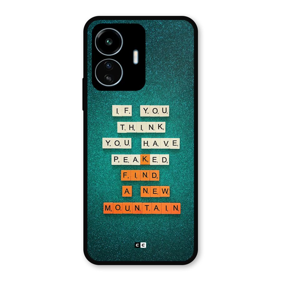 New Mountain Metal Back Case for vivo iQOO Z6 Lite 5G