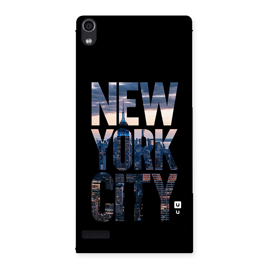 New York City Back Case for Ascend P6