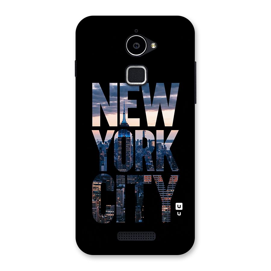 New York City Back Case for Coolpad Note 3 Lite